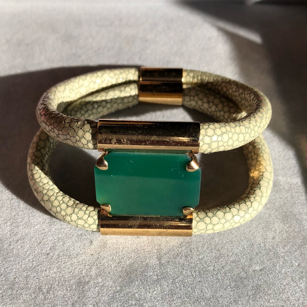 Sabrina Dehoff Anthropologie Snakeskin Bangle